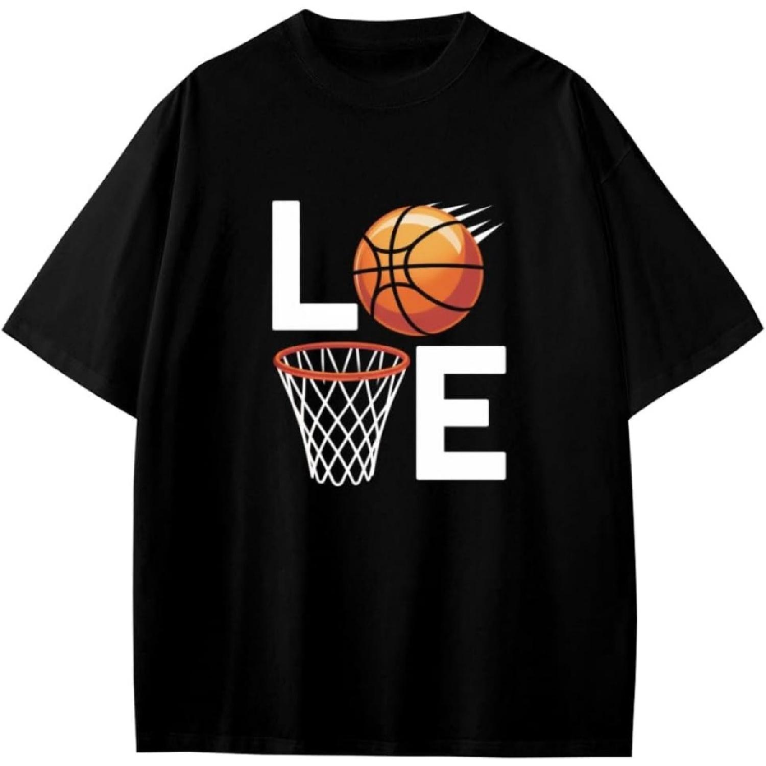 Баскетбол Любовь Аниме Подарок Девочки Мальчики Подростки Футболка S