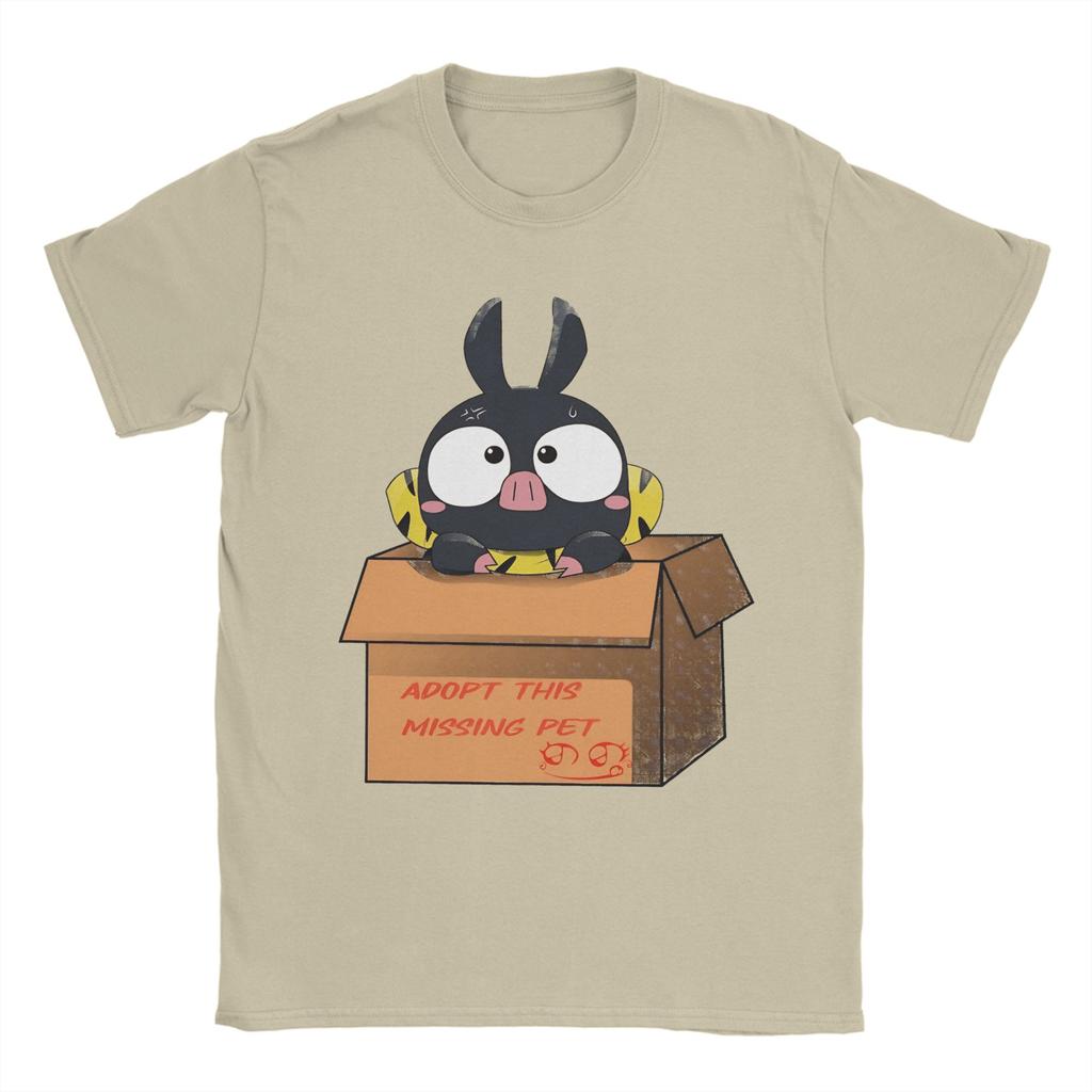 Men Women ADOPT MISSING PET P-Chan Ranma 1/2 Shirt 100% Cotton Graphic Printed Tee Shirts  Top Clothing