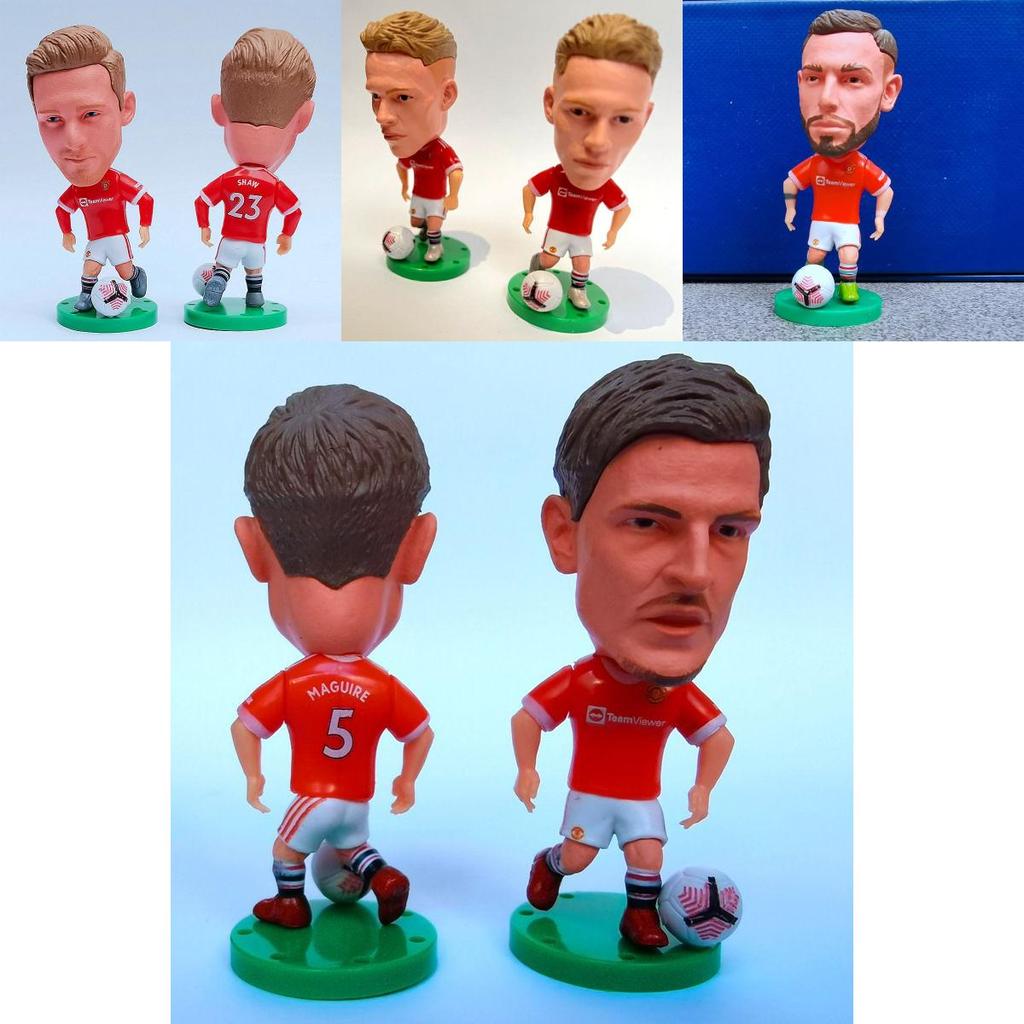 Soccer Player Mini Figures Sports Model Dolls For Home Decoration