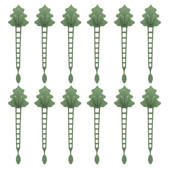 Christmas Wreath Hanger Silicone Xmas Garland Holder Reusable Adhesive Straps Wreath Holder for Mantel Fireplace Front Door Festive Decoration