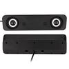 Computer Speaker USB Powered Stereo Plug and Play Portable Desktop Speaker with Wire Control for PC