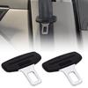 1Pair Universal Car Safety Buckle Seat Belt Clip Insert Alarm Stopper Clamp