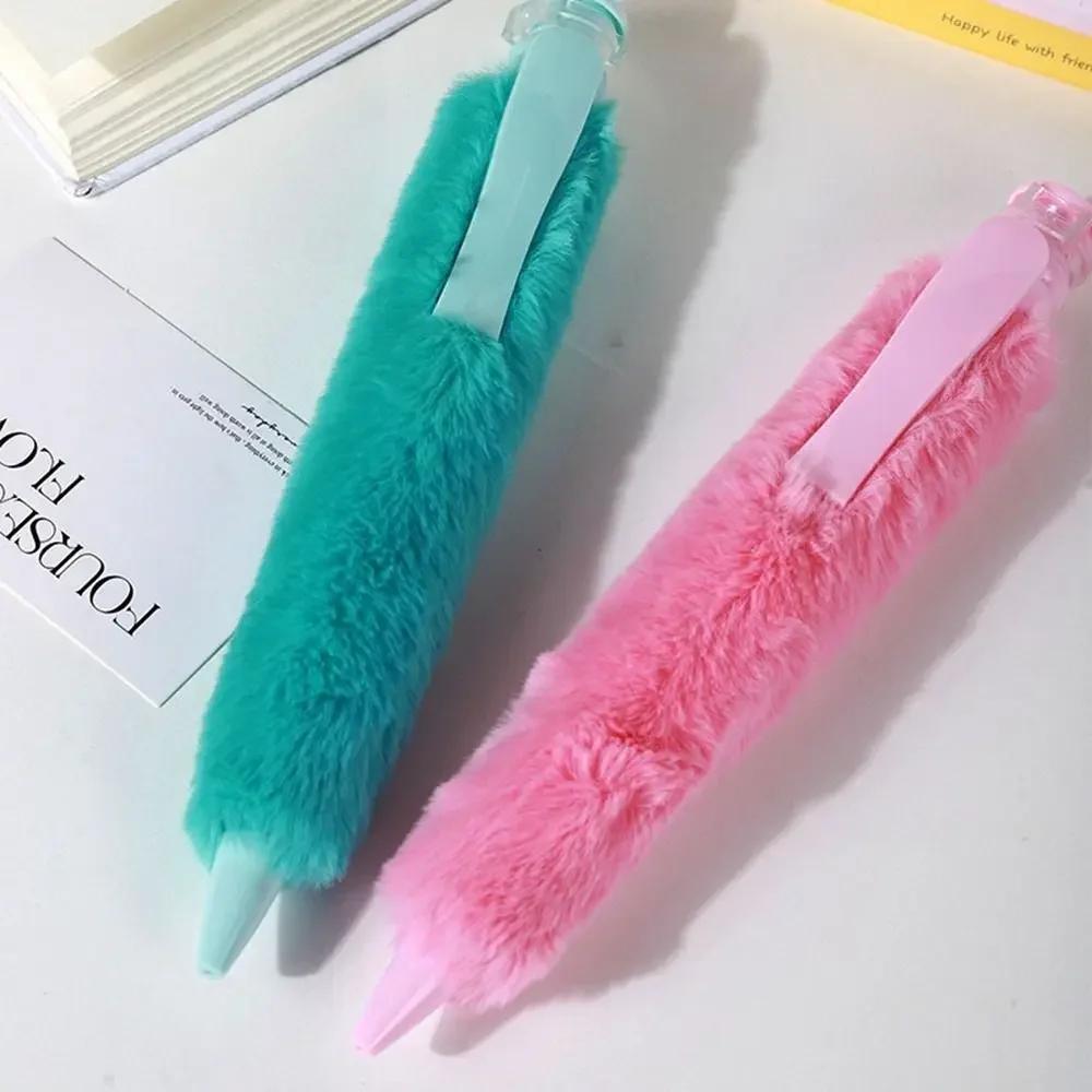 27.5cm Grande Peluche Giganti Penna Personalità Cancelleria Per Scuola Oggetti di Scena Giocattoli Regali Grande Gigante Penna Gel Penna Neutra Materiale di Scrittura