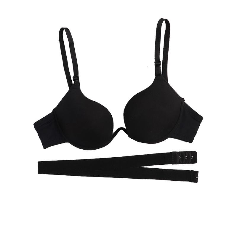 Sexy Deep V Push-Up Unterwäsche für Damen Push-Up Büstenhalter Unsichtbare Bügel-BHs