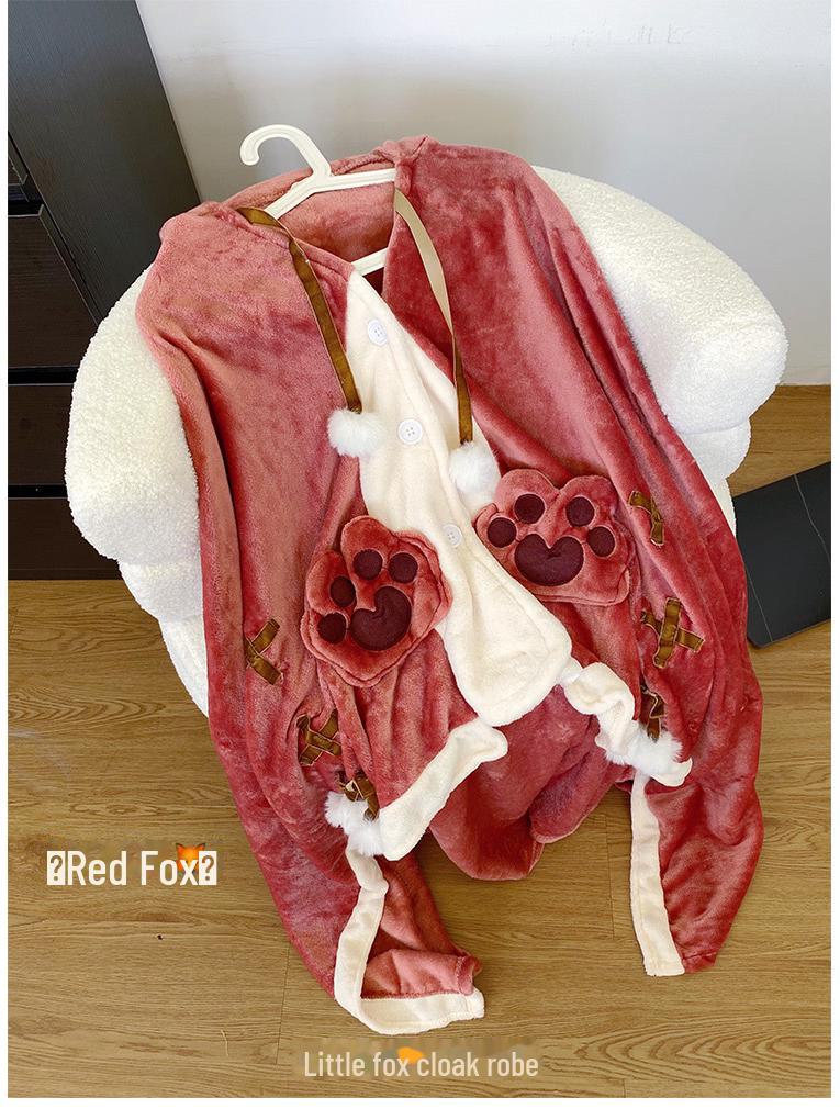 Capybara Cozy Cape: Journey Shawl & Blanket Cloak