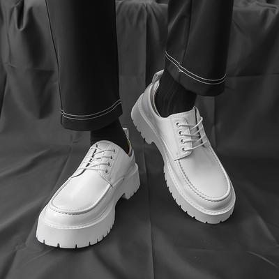 Fashion High Quality Men's Dress Oxford Shoes Thick Bottom Fashion Office Business Shoes Male Designer Casual Leather Formal Suit Shoes