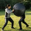 Protective Equipment Aluminum Alloy Metal Shield Forearm Armor Shield Lightweight Round Shield Home and Camping Cosplay Training Safety Defense Shield