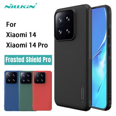 Per Xiaomi MI 14 Pro Custodia Nillkin Super Frosted Shield Pro Custodia rigida per PC ultrasottile Cover posteriore per MI14