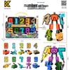 Large Transforming Robot Number Set for Kids: Numbers 0-9