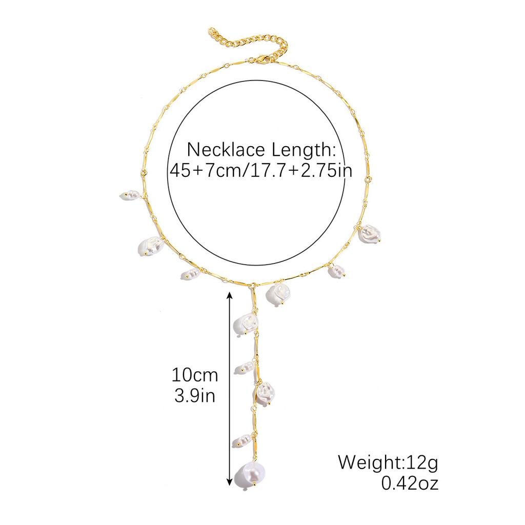 Pearl Necklace Crystal Heart Necklace Fashion Korean Wave Shiny Clavicle Chain Necklace Women Trending Party Gifts 25