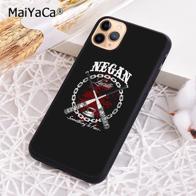 Negan Walking Dead Poster Phone Case For iPhone 17 Air 16 pro max 15 14 plus 12 13 Shell Cover coque