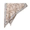 Fashion Elegant Imitation Silk Triangular Neck Scarf For Women Old Money Style