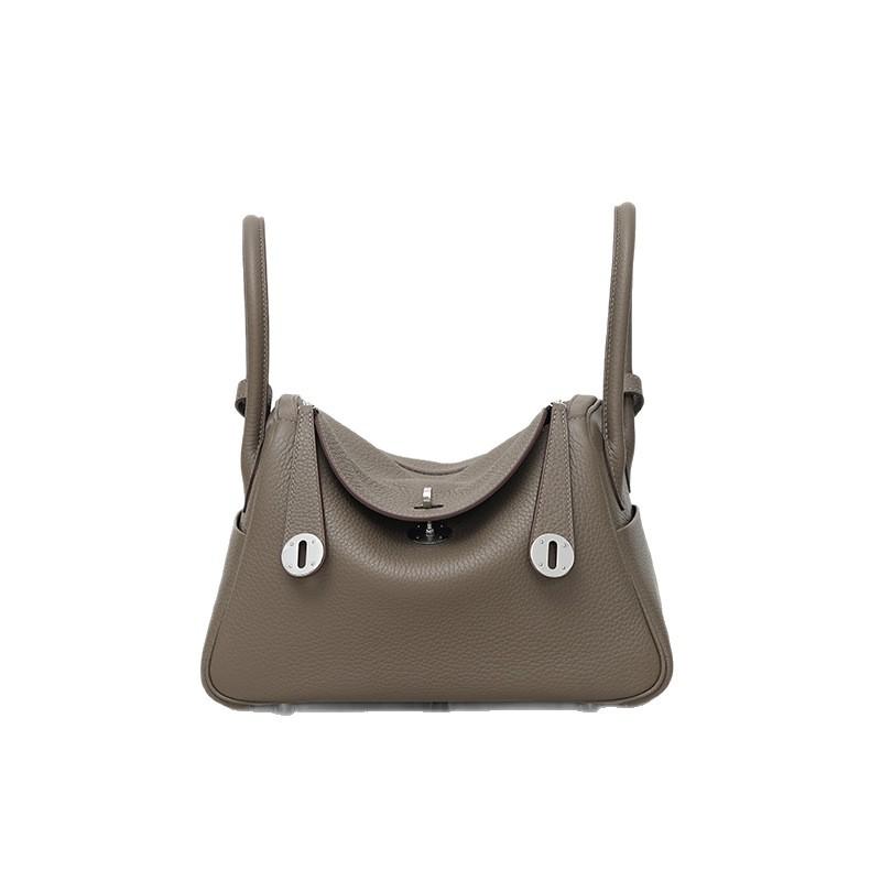 High-end semi-handmade wax thread tc top-grain cowhide doctor's bag for women, single-shoulder hand-held medicine case