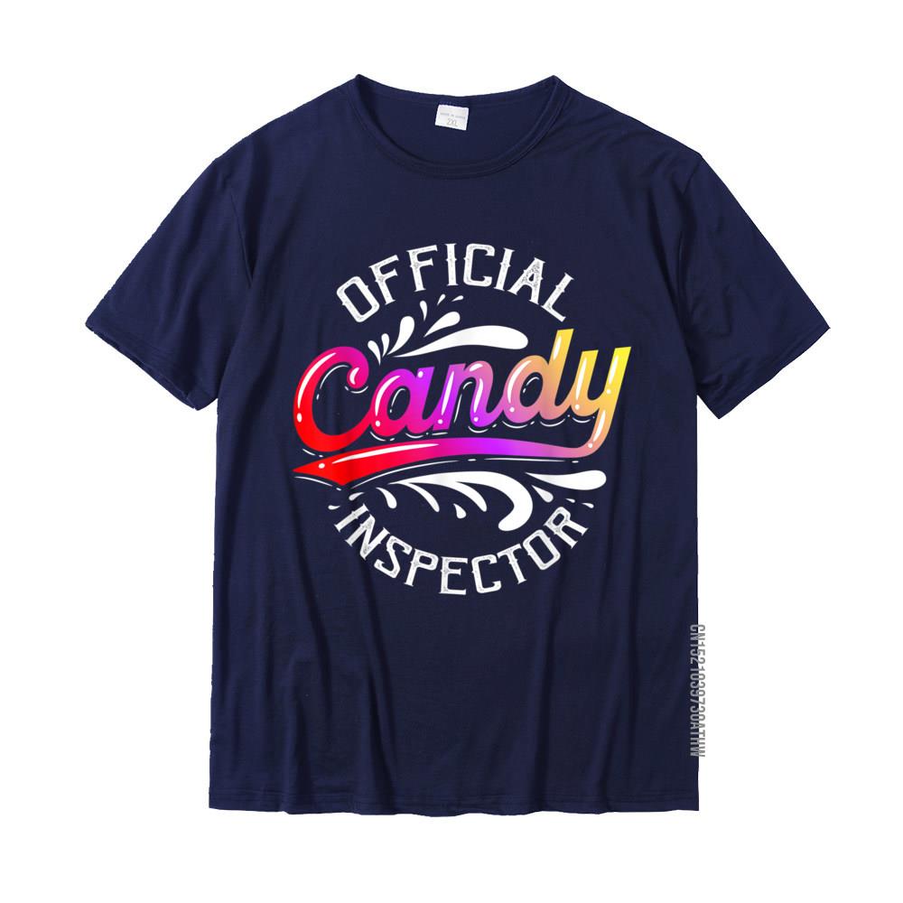 Funny Halloween Retro Vintage Candy Inspector Costume Tshirt Casual Tops  Tees Cotton Unisex Top Tshirts Casual Prevailing