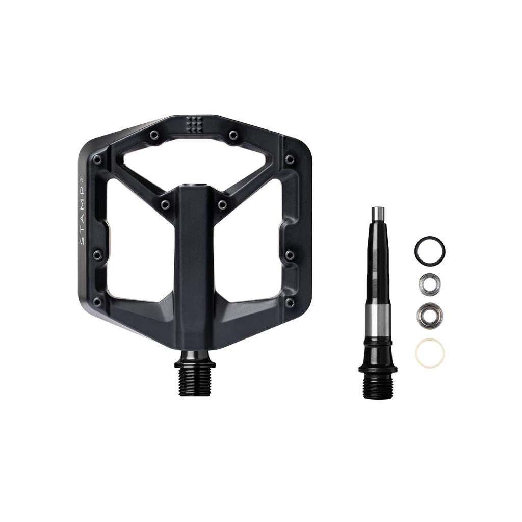 Pedály CRANK BROTHERS MTB Flat Stamp 2 S Black 2020