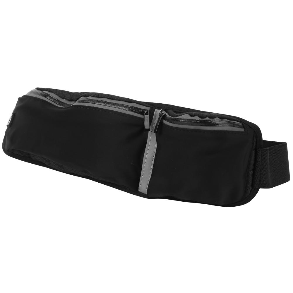 Спортивная поясная сумка Многофункциональная Уличная Водонепроницаемая Большой вместимости Поясная сумка для бегаЧерный Свободный Размер чёрный 840₽