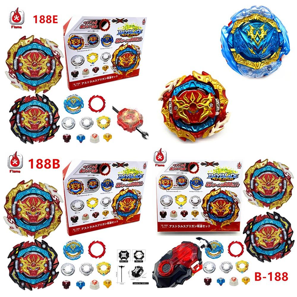 Beyblade Burst B-188 Astral Spriggan Cyclone Belial Exkluzivní Spouštěč Spark Ruler Pro Vysokoenergetické Bitvy