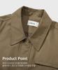 Kiimuir Loose Fit Collared Jacket_Khaki Beige