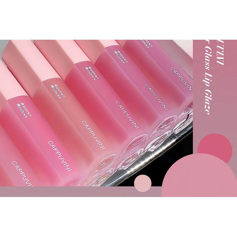 Cappuvini - Love Heart Mirror Lip Gloss - 6 Colors