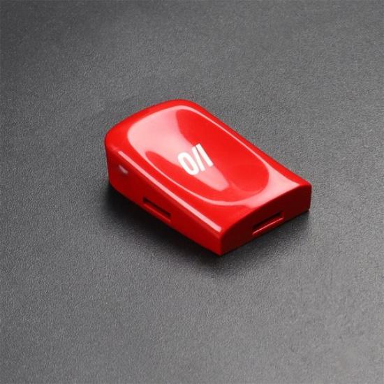 Red Steering Wheel IO Switch Button For 1998-2004 BMW M3 E46 Movement Mode I/O