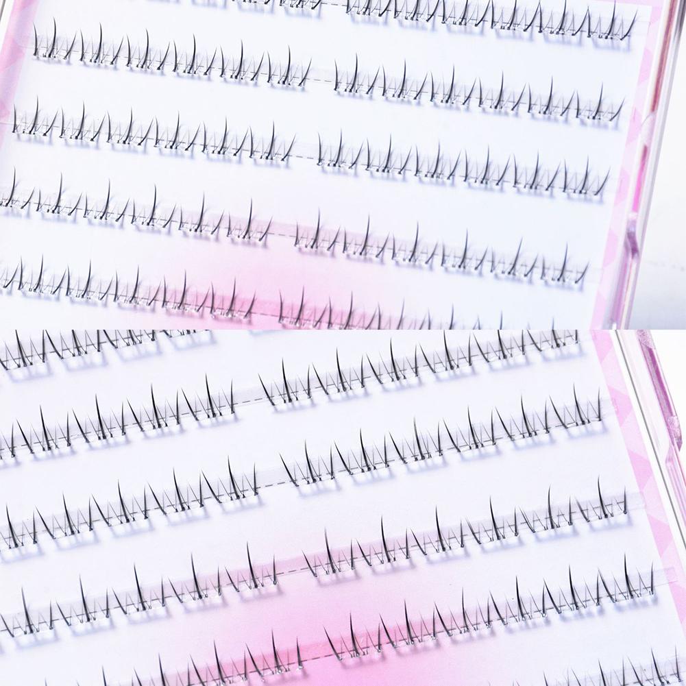 Glue-Free Little Narcissus Lower Eyelash Natural Waterproof Comic Lower Lash Extension Clusters Eye Makeup Tool False Eyelashes