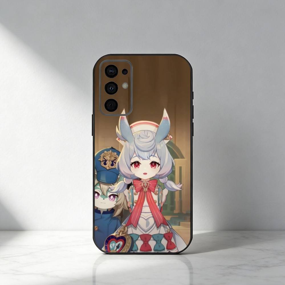 

loli Sigewinne G-Genshin Phone Case For Samsung S25,S24,S21,S22,S23,S20,Ultra,S26,Plus,Fe,Note,5G Black Cover Samsung S22plus5G