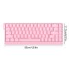 HE65 Wired Gamer Keyboards 68 Keys Magnetic Switch Compact Keyboard Hot Swappable Computer Keyboard for ESports Gaming Office