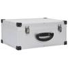 CD Case for 60 CDs Aluminum ABS Silver