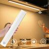 PIR Snímač Pohybu LED Pod Kuchynskú Linku Lampa Stmievateľná Nabíjateľná Nočná Lampa Schody Skriňa Izba Chodba Trubica Bar Detektor Žiarovka