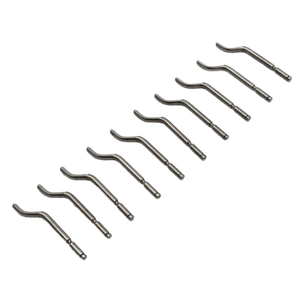 Accessories 1*Metal Cutting Handle 10*Blades High Speed Steel Kit