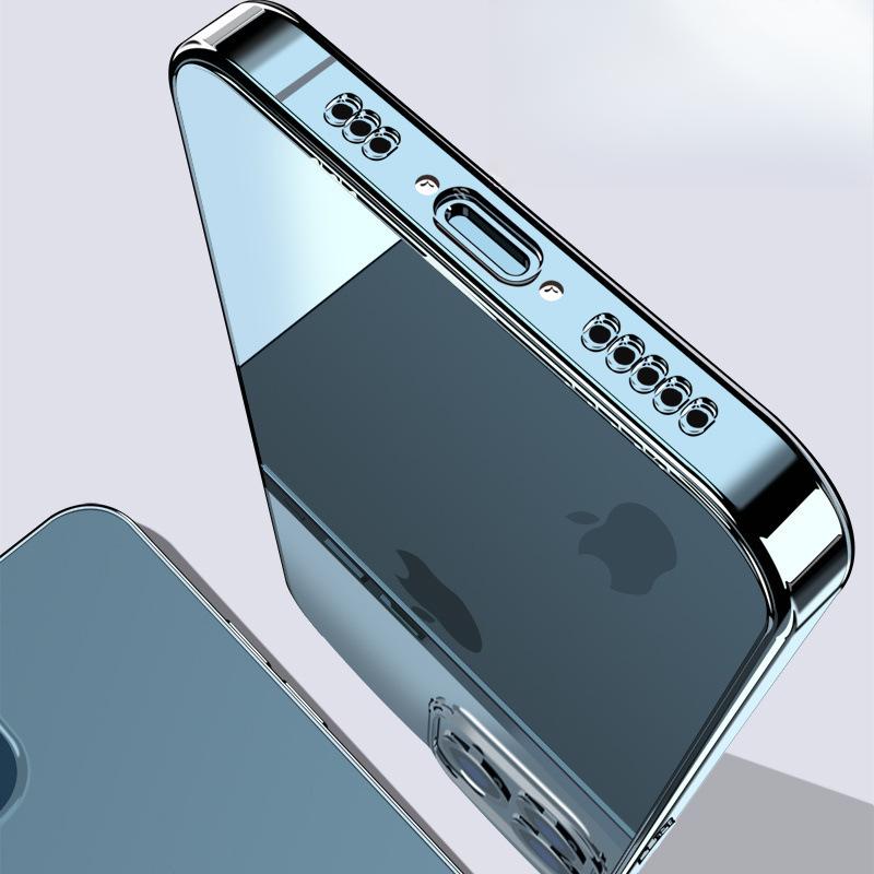 Applicable To Apple 16 Mobile Phone Case IPhone 15 Full-inclusive Transparent 14plus Soft Shell 12 Anti-fall Protection 13promax