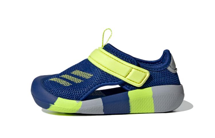 

Adidas Slip Resistant Anti Kick Low top Toddler Shoes Blue Yellow Infant And Toddler GX5118 21