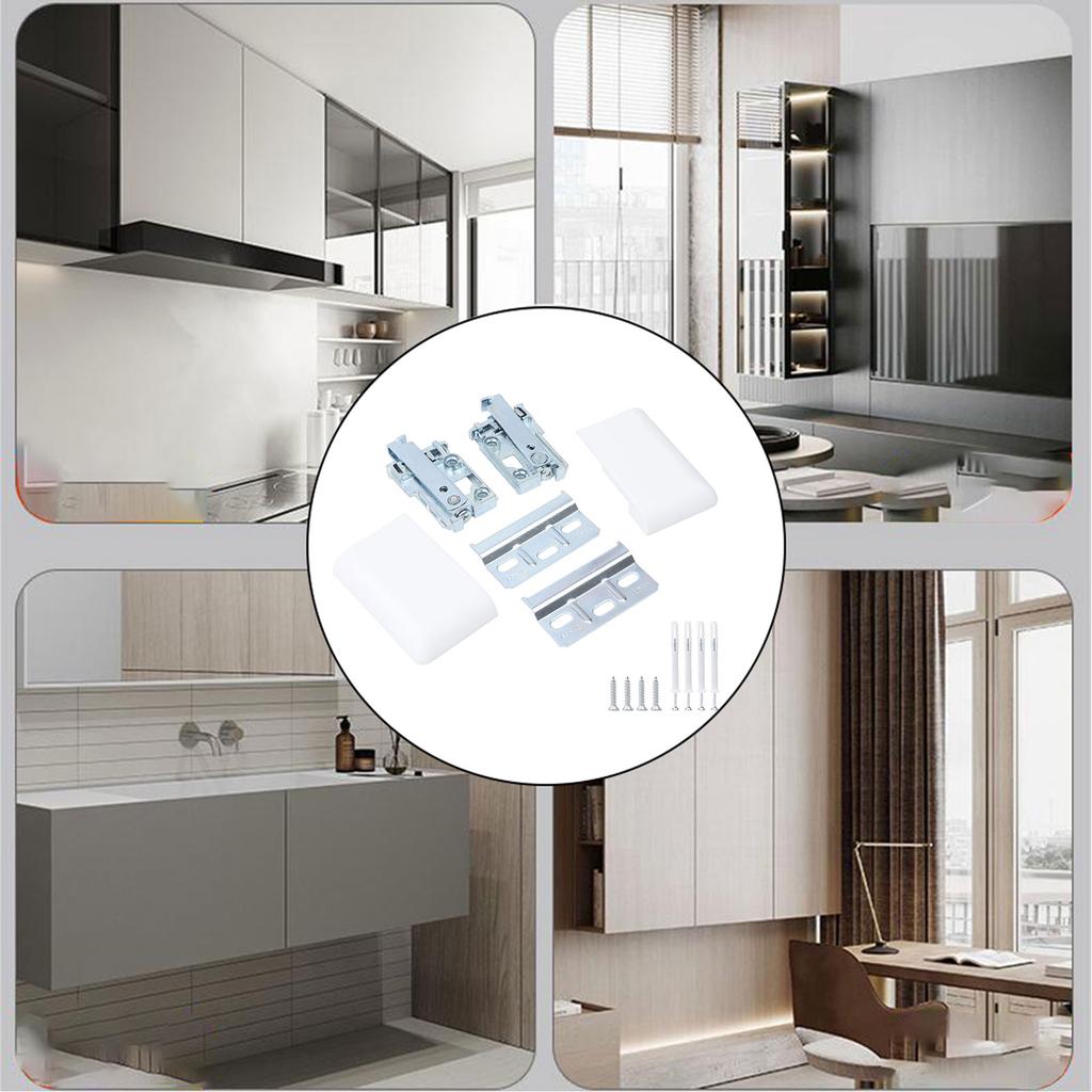 Heavy Duty Bracket Adjustable Cabinet Hanger Home Storage Solution Adjustable Kitchen Cabinet Bracket Clamp Furniture Support