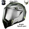 Professional Motocross Helmets, Off Road, Matte Black Dot, DOT CE