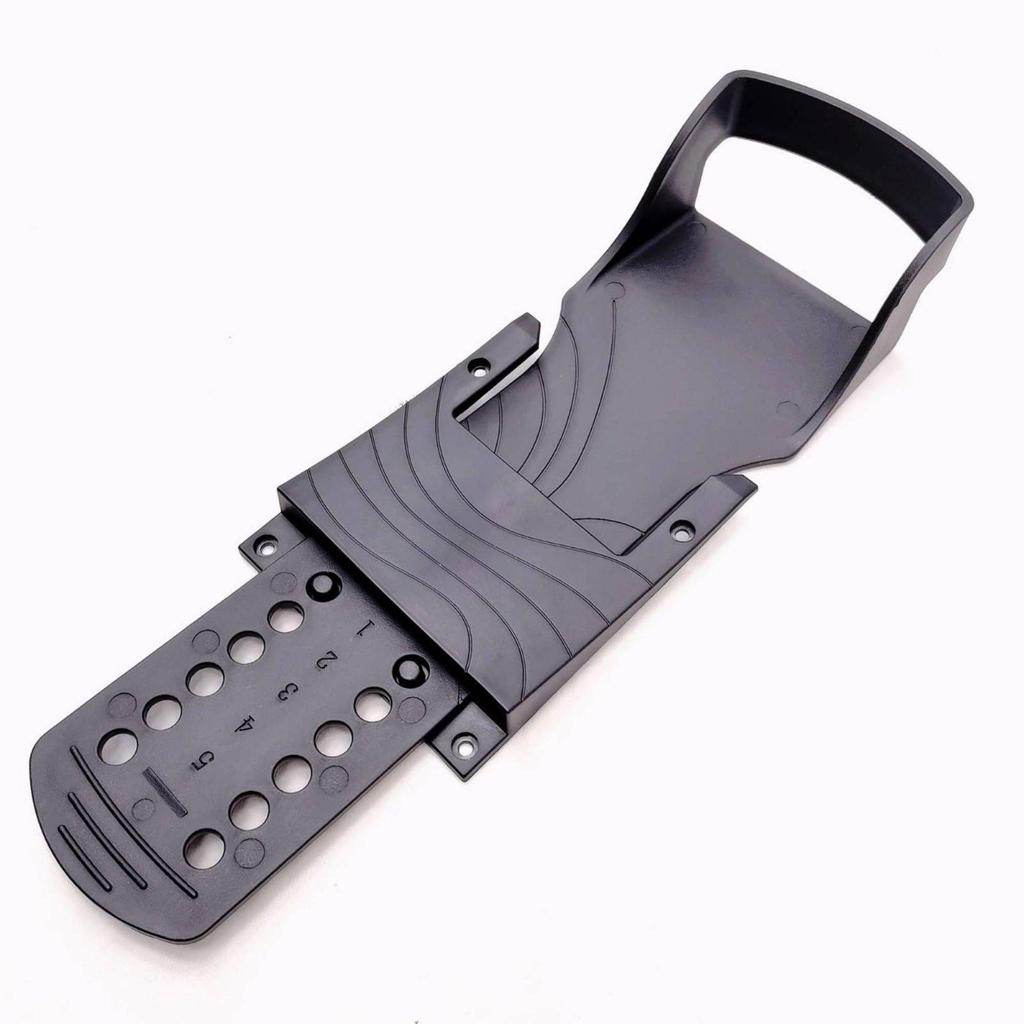 2 Pieces Rowing Machine Foot Pedals Easy To Install Rower Footplates