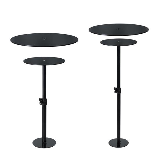 Adjustable Plant Risers for Inside Pots 11.4-19.6"/17-32" Planter Insert Filler for Large Pots Metal