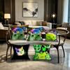 Cute Funny Rainbow Alien Cat Pillow for Sofa Seat Chair DecorativeModern Home Decor Print Throw Cushion