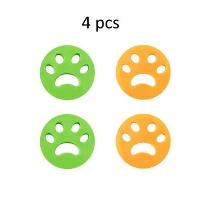 Cepillo para pelo de animales, Depilador reutilizable para mascotas, Lavadora, Atrapapelos de perro - mix 4 piezas[C6]