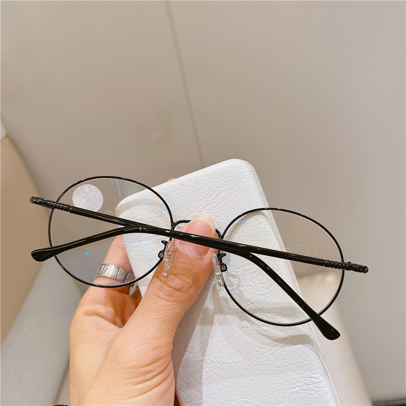 Vintage Round TR90 Anti-Blue Light Reading Glasses for Seniors