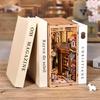 Wooden DIY Dollhouse Miniature 3D Bookstand Holiday Gift Architectural Scenario (Nekomachi no Kokogo)