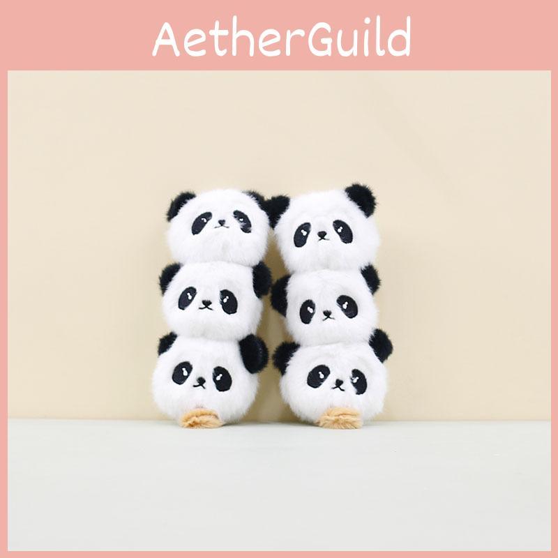 Păpușă de Pluș Animal Desene Animate Drăguț Panda Breloc Accesoriu Pentru Genți și Chei