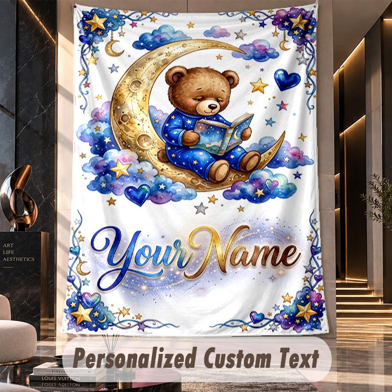 Space Cosmic (59) Theme Custom Tapestry Personalized Custom Name Text Wall Hanging Tapestry Home Decor Background Cloth