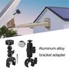 Secure No Drilling Poles Mount Bracket Double Adjustable Ball Joints For Mini Satellite AntennasOn Boats Car Rooftop
