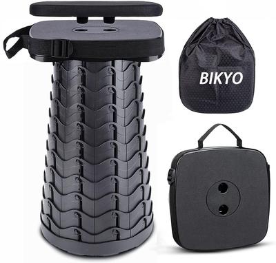 BIKYO Folding Outdoor Telescopic Camping Foldable Camping Easy To Load Capacity Opens and Closes In One Adjustable Seat Storage Bag Included Square