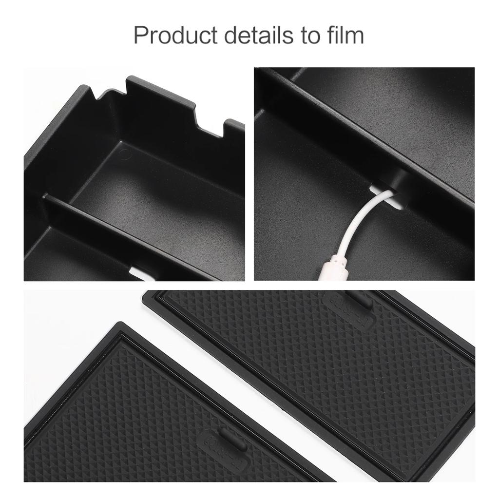 Für Kia Sportage NQ5 2025 + Car Center Console Armlehne Aufbewahrungsbox Zentralablage Organizer Zubehör Aufräumen ABS