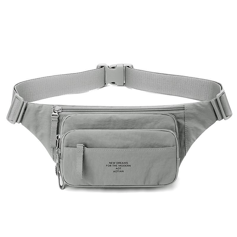 Waist Bag Men's Outdoor Shoulder Bag Sports Crossbody Bag Riding Chest Bag