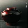 Covered Zoni Echizen Ichimatsu Sandalwood 1 Made in Japan Bowl, Lacquerware, Pattern, Bowl,