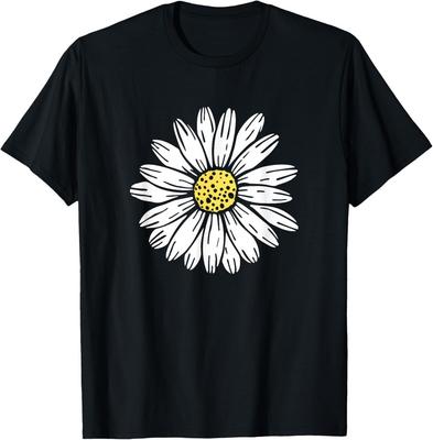 Daisy Flower Design T-Shirt Unisex T-Shirt