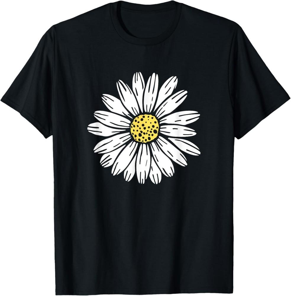 Daisy Flower Design T-Shirt Unisex T-Shirt S