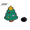 Snowman Jewelry Christmas Cartoon Enamel Brooch, Santa Claus Elk Tree Badge Pin, Holiday Party Favors Bags Scarves Clothes Decorative Accessory